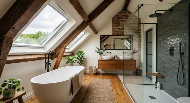 Attic Bathroom Remodeling in Pinckney, MI