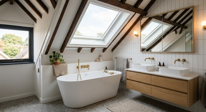 Attic Bathroom Remodeling in Pinckney, MI