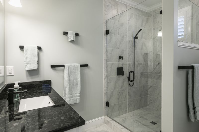 Granite Shower Installation in Pinckney, MI