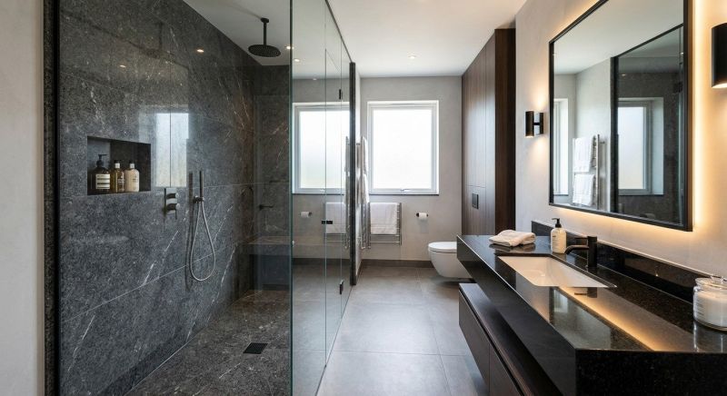 Granite Shower Installation in Pinckney, MI