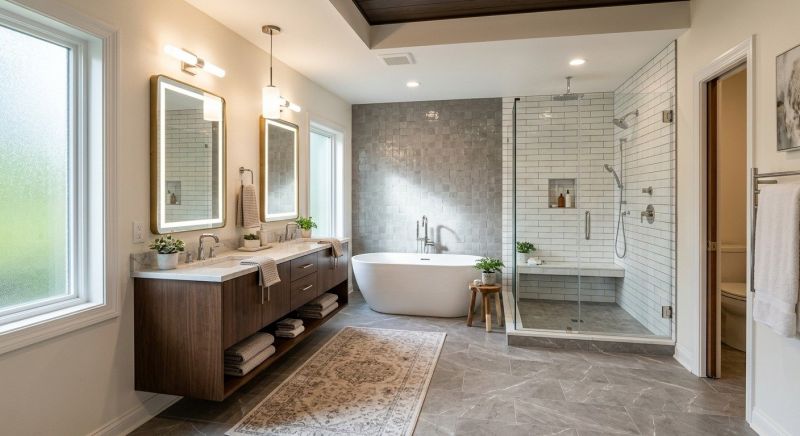Master Bathroom Remodeling in Pinckney, MI