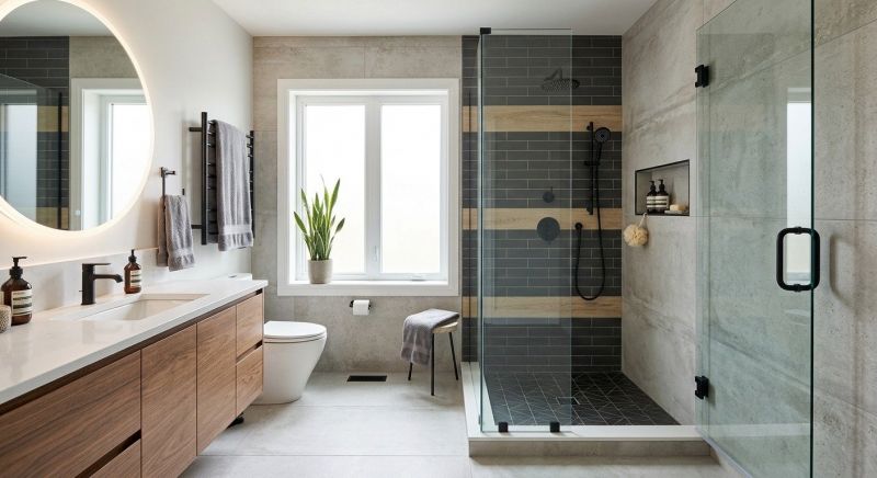 Tub To Shower Conversion in Saline, MI